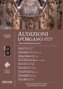 Audizioni d’Organo – Ciclo musicale per il 2023-2024