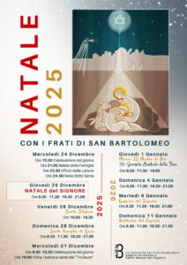 TEMPO di NATALE 2025 CON I FRATI DOMENICANI A SAN BARTOLOMEO