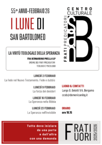 55° Anno Febbraio 2026                        Centro Culturale San Bartolomeo